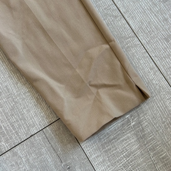 Beige High Waisted Pants - Picture 3 of 5